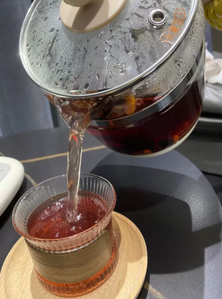 Tea enjoyed during a daily routine